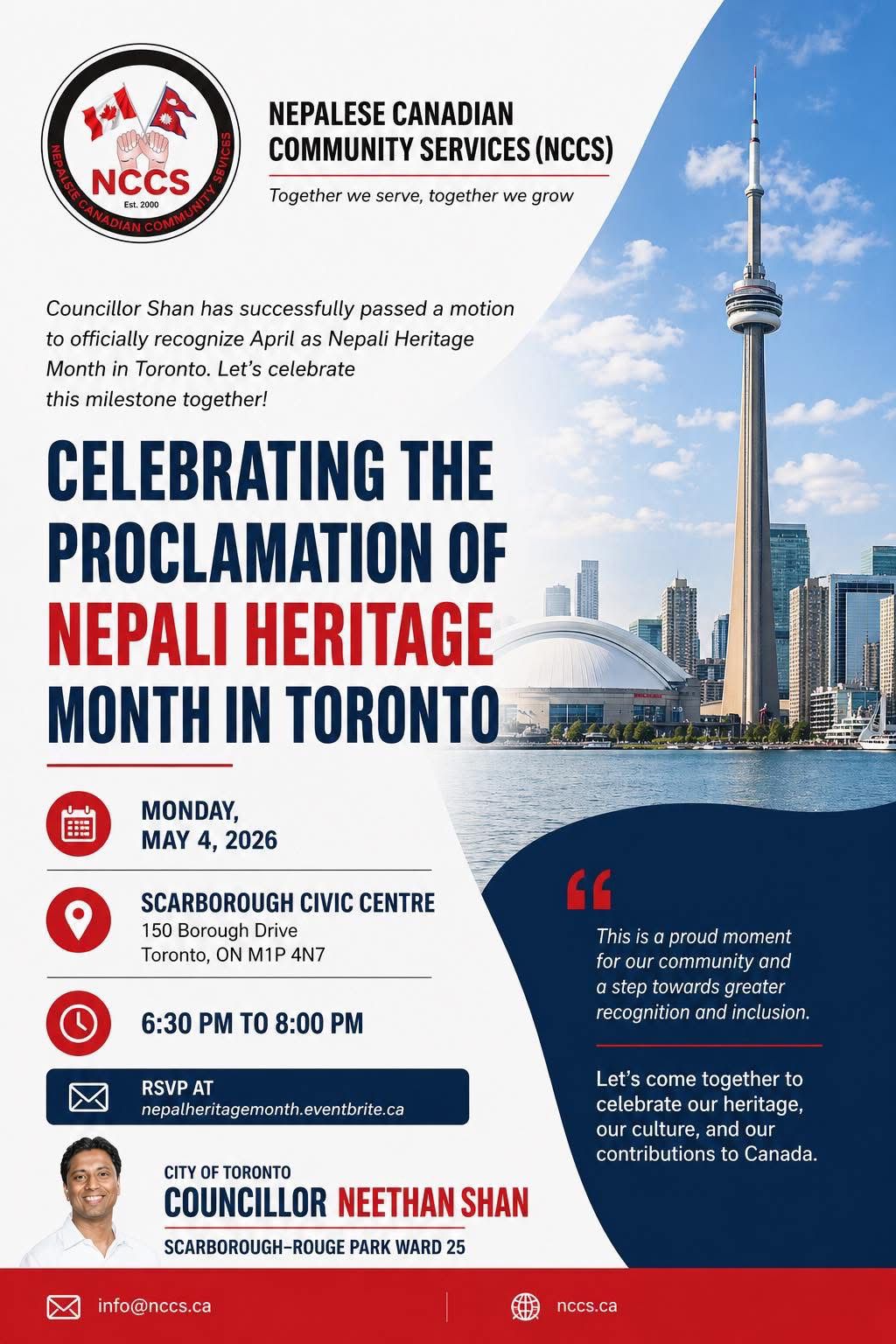 Community Celebration: Proclamation of Nepali Heritage Month